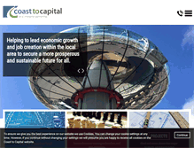 Tablet Screenshot of coast2capital.org.uk